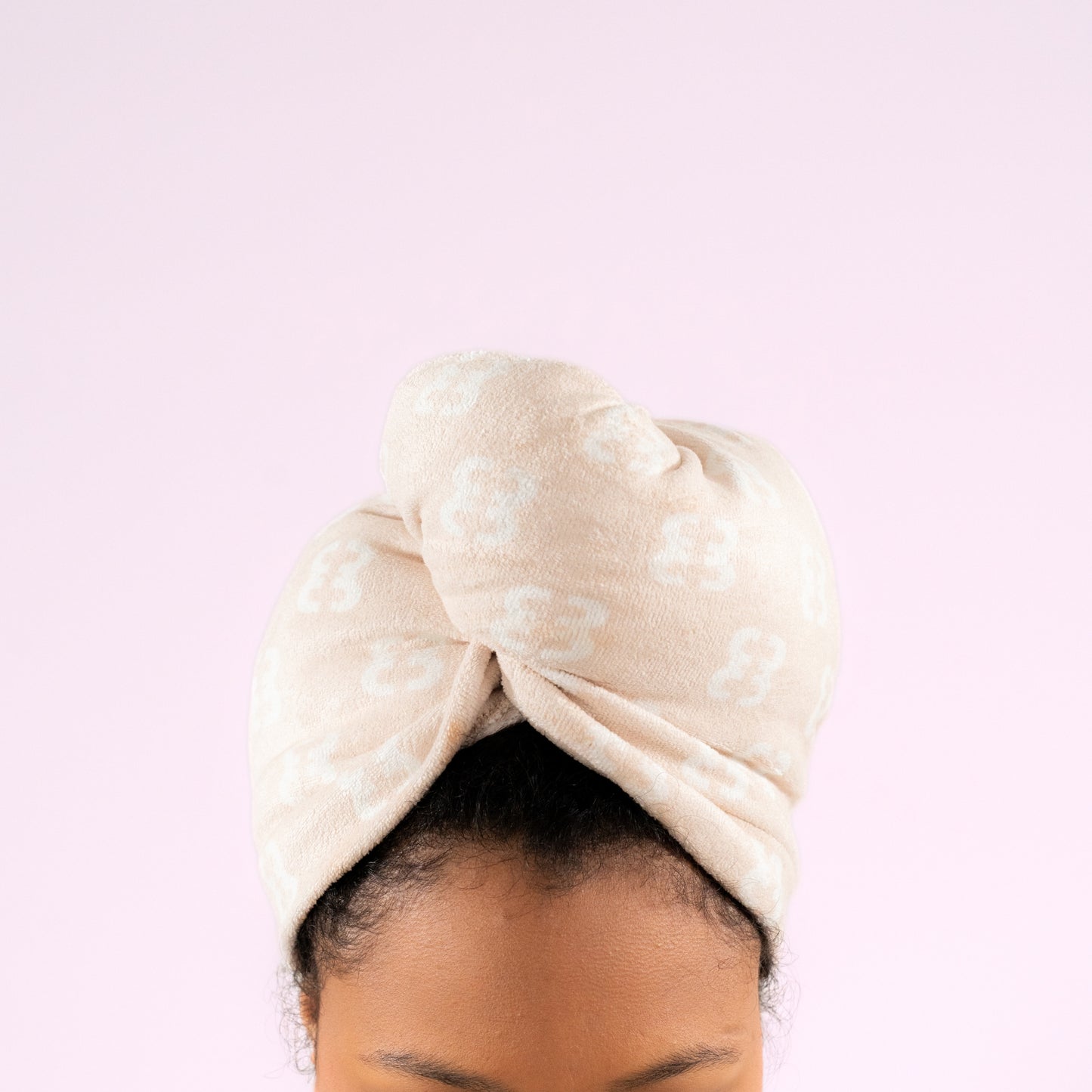 Netic Hair Towel wraps (Caramel Cream)
