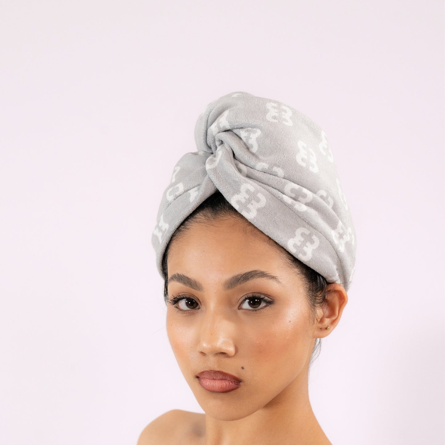Netic Hair Towel wraps (Dove Grey)